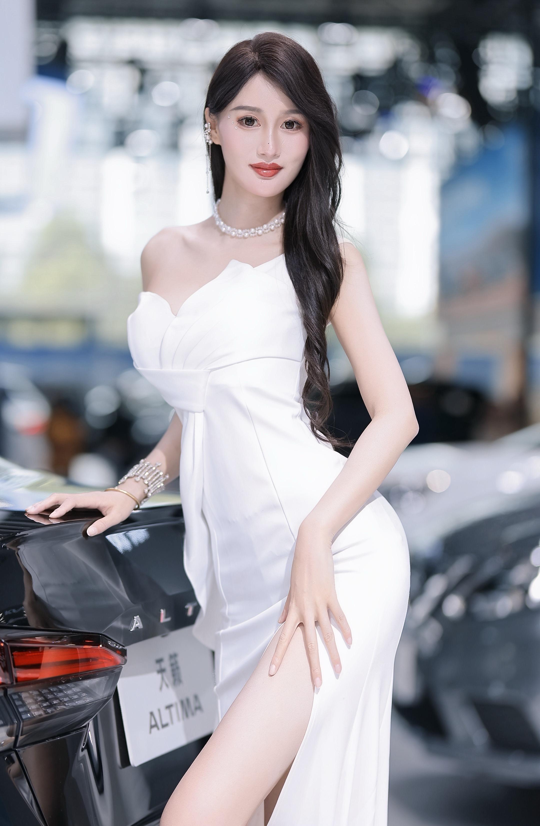 西安车展178车模东风日产