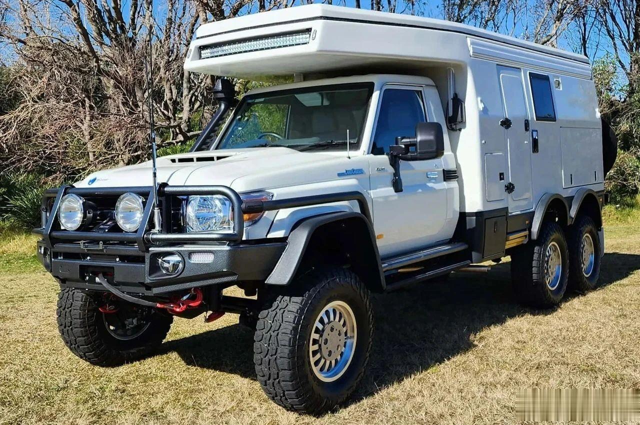 房车赏析：真的6！基于陆地巡洋舰的6×6露营房车，可探索未知世界
Extreme