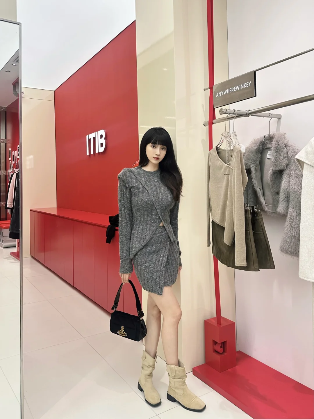 ootd| 秋冬封神的毛衣裙