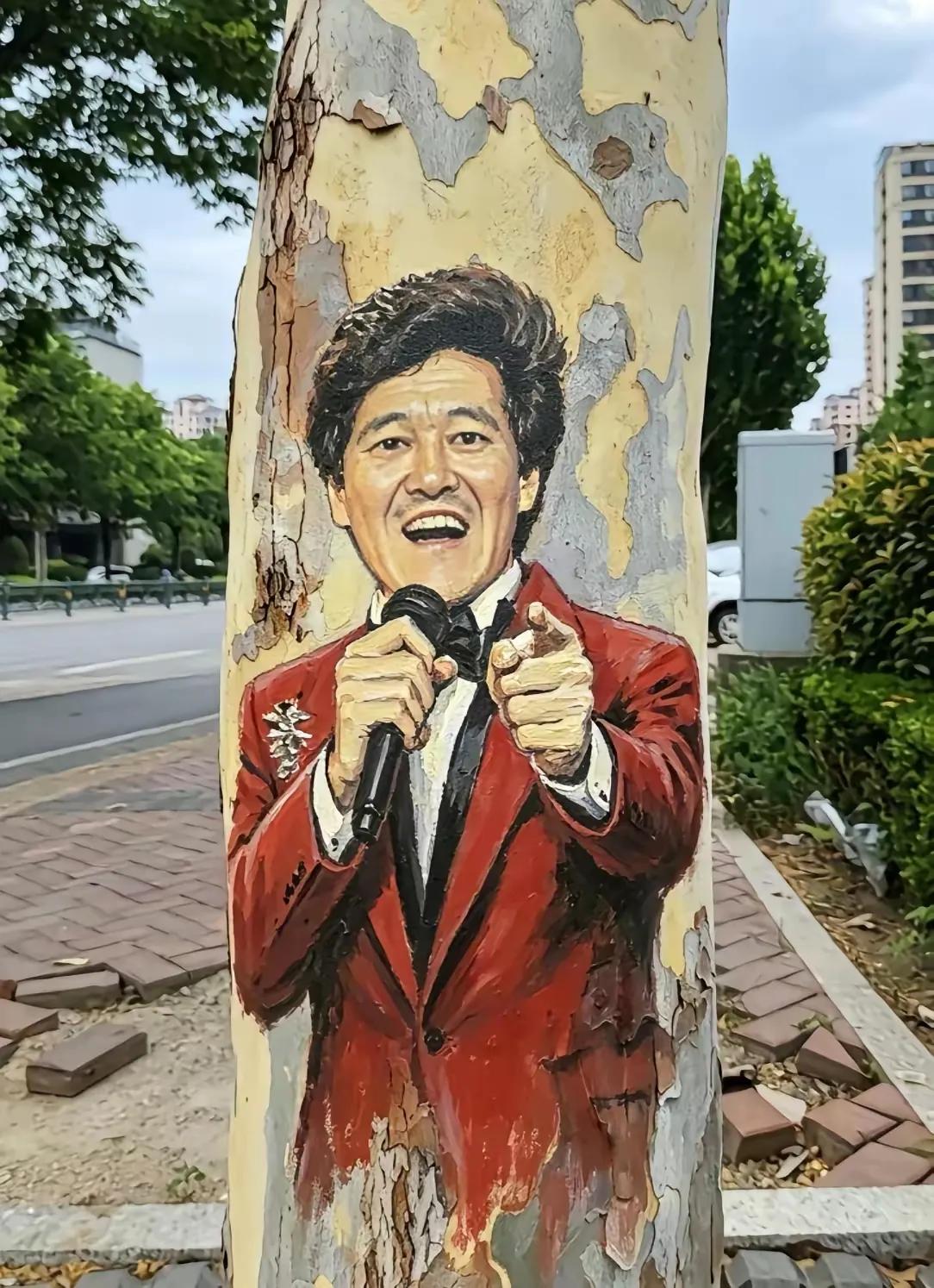这是画的费翔吗？帅的很呐！