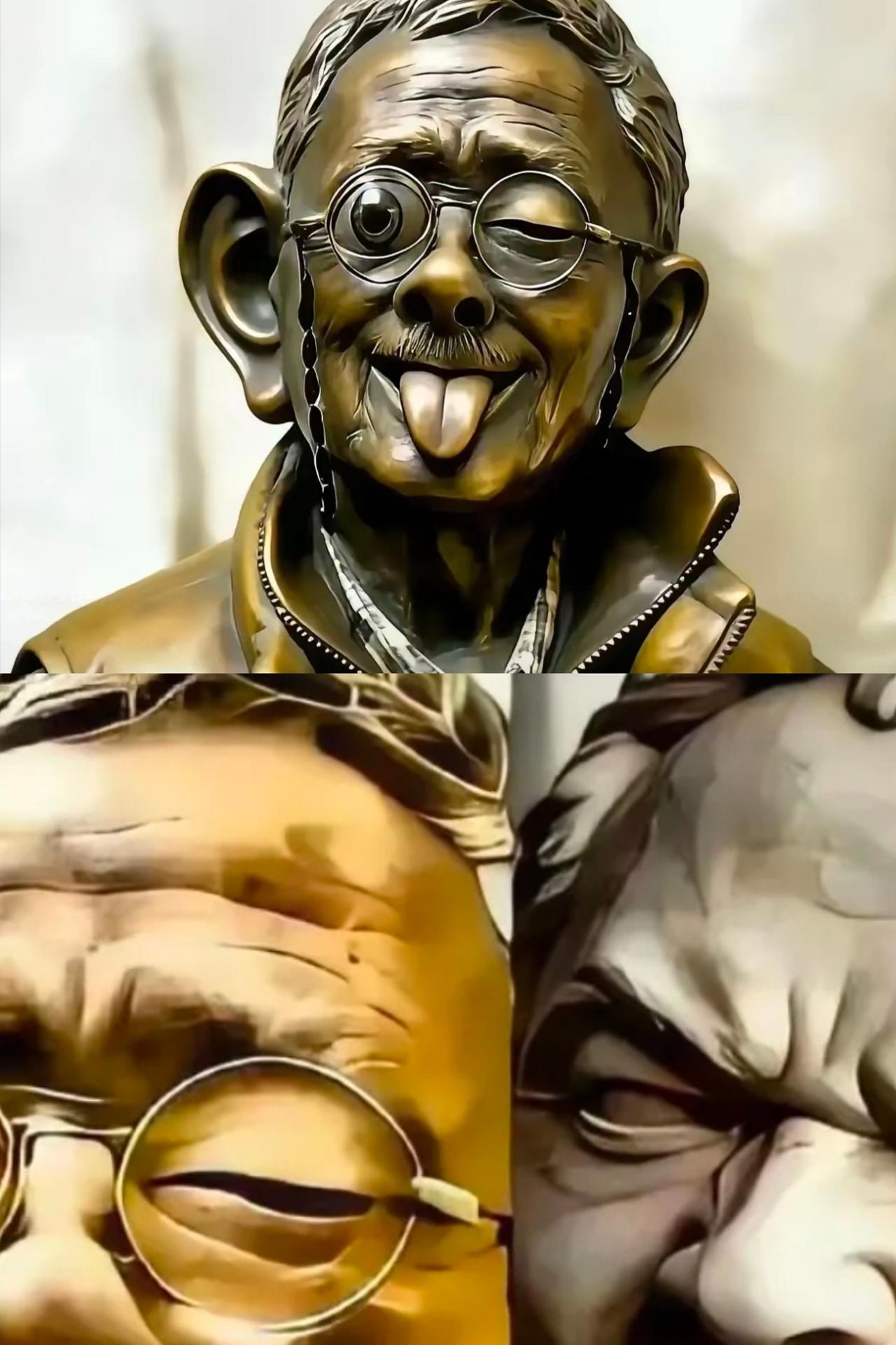 8.3亿围观！用艺术家的“扭曲风”雕他家人，直接收到律师函？
​这瓜真的越吃越魔