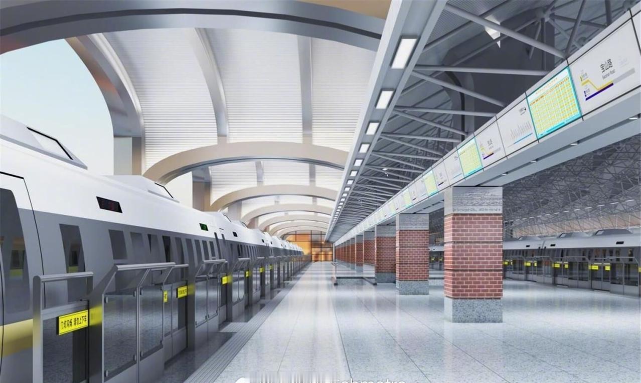 【地铁爱广播】此次宝山路站升级改造，将在车站北侧新增一条轨道线路，消除行业部门对
