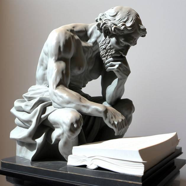 人们不妨问一下，为何今天没有大统帅和大政治家研习哲学——原因只在于，当他们寻找哲