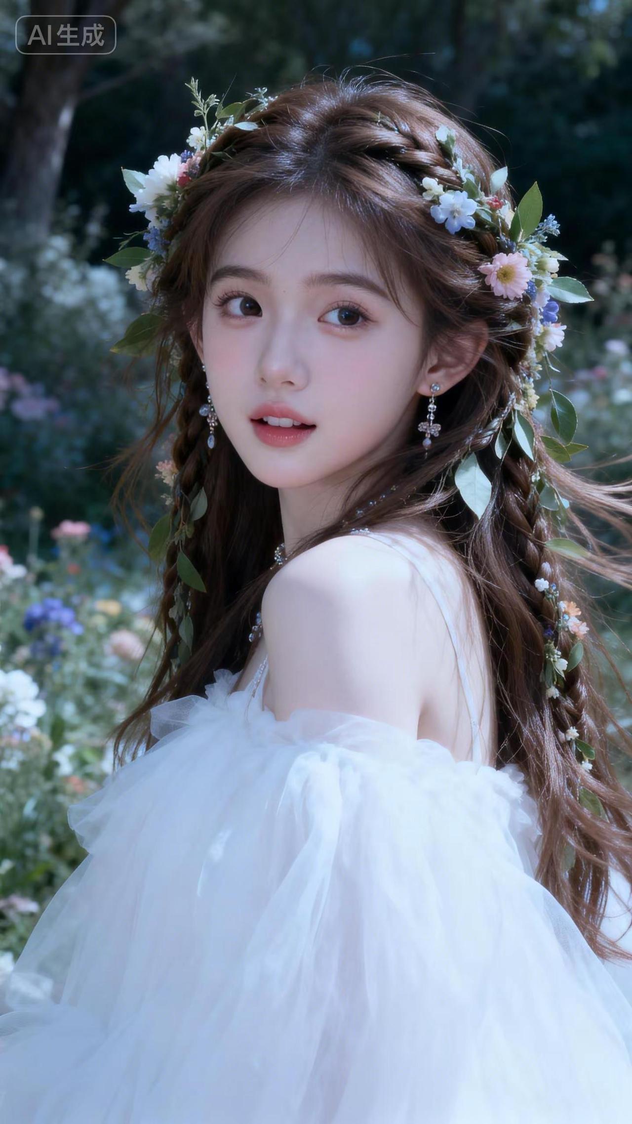 回眸一笑百媚生