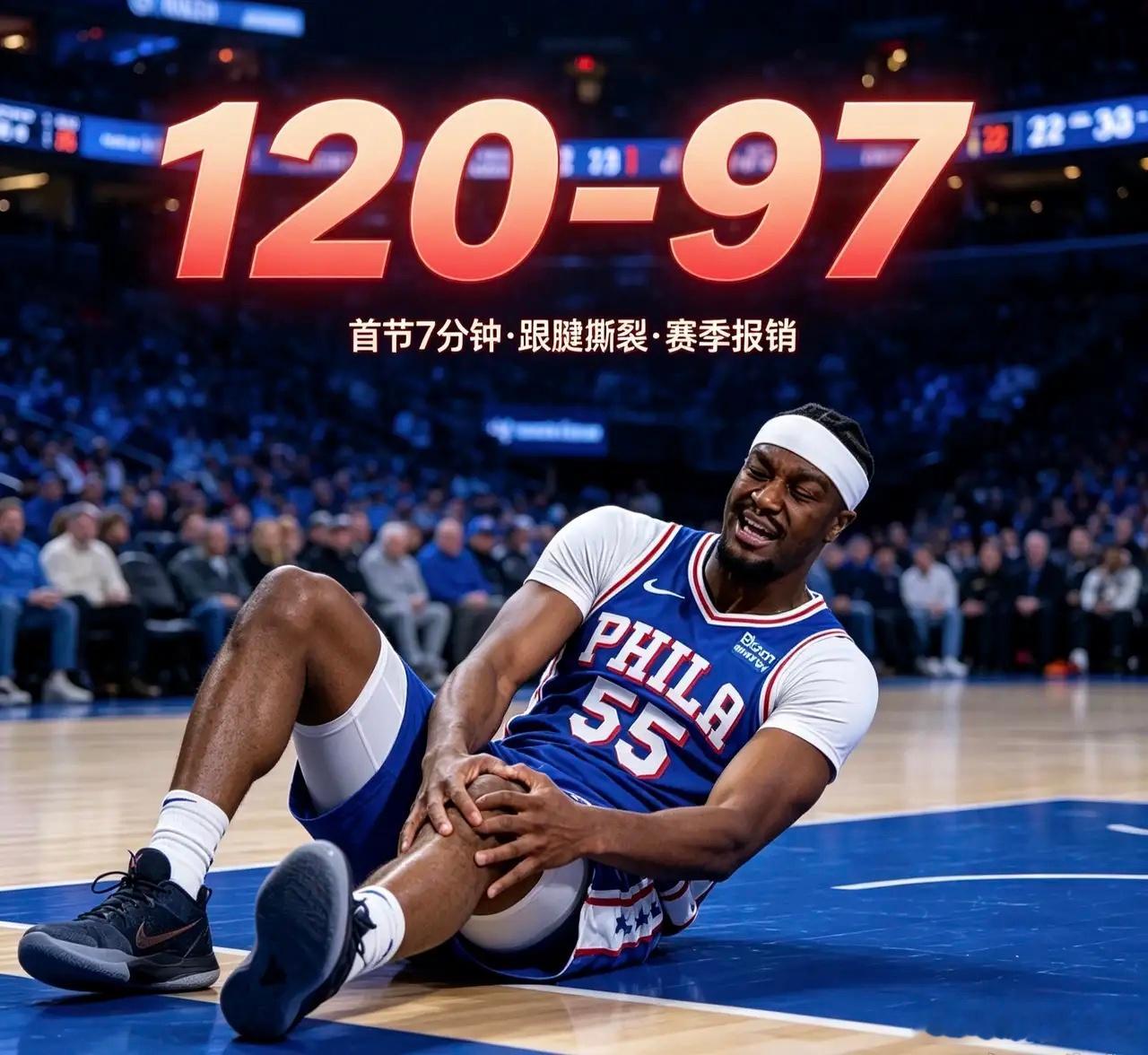 今天76人的开门红代价有点大，中锋几乎已经没人了，如果杨瀚森能来76人，会不会是