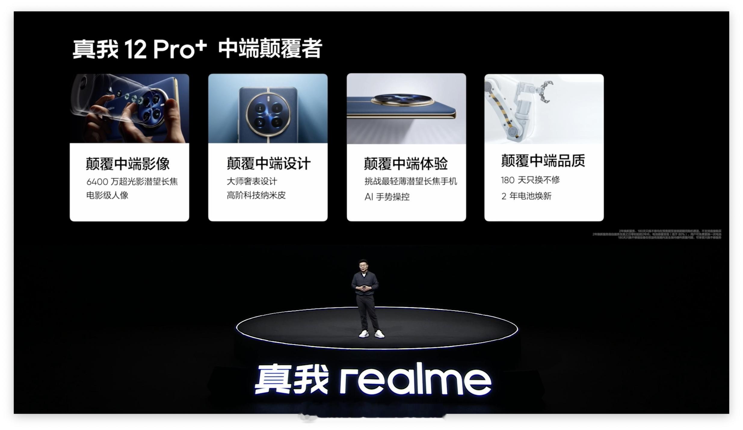 一图看完 realme 12 Pro+ 的颠覆点。 ​​​
