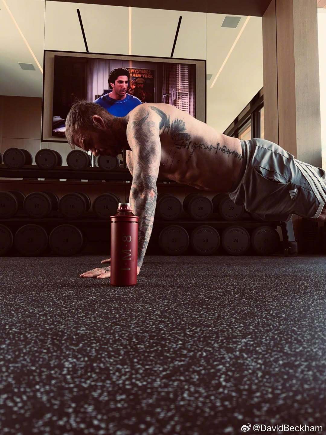 Working out with Friends 📺 🏋️边看老友记边健身 