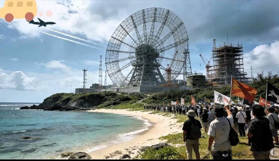 日本在冲绳北大东岛圈地部署雷达这事儿也太明显了吧，就是借着“填补监控空白”的由头