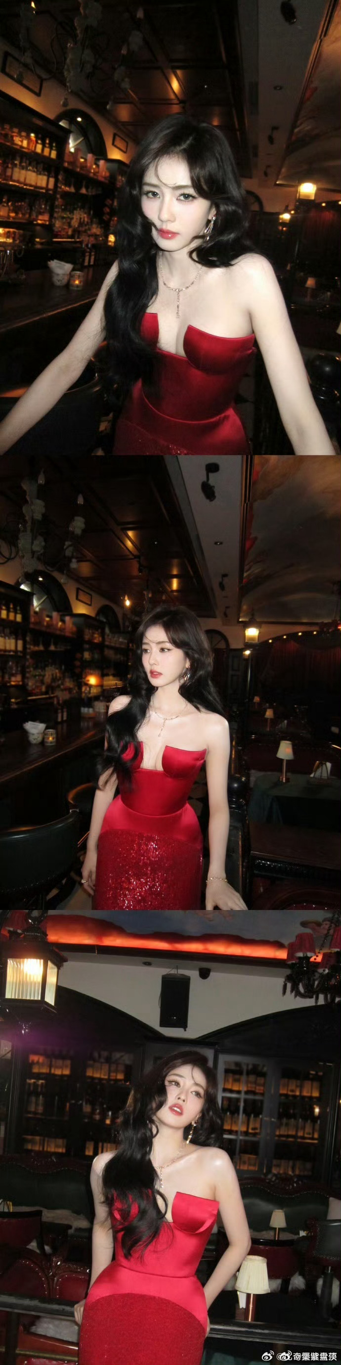 白鹿带着李佩仪参加微博之夜带着李佩仪参加微博之夜的白鹿 微博之夜白鹿把李佩仪带到