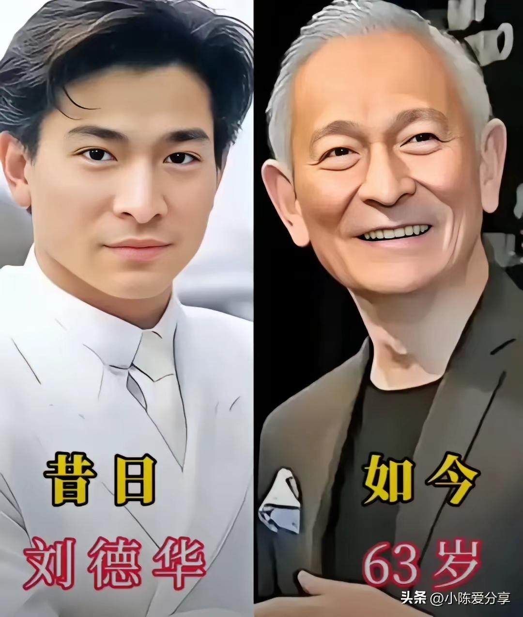 80年代香港最有魅力的六个男人，年轻时候和现在对比照！看看这些大帅哥，老了以后什