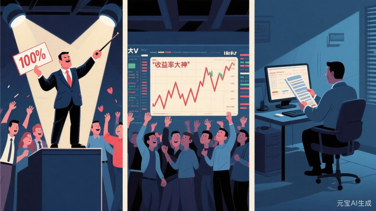 亏成狗的成了大V，赚翻的却默默无闻
 
世间事就是这么又神奇又可笑，A股这地界儿