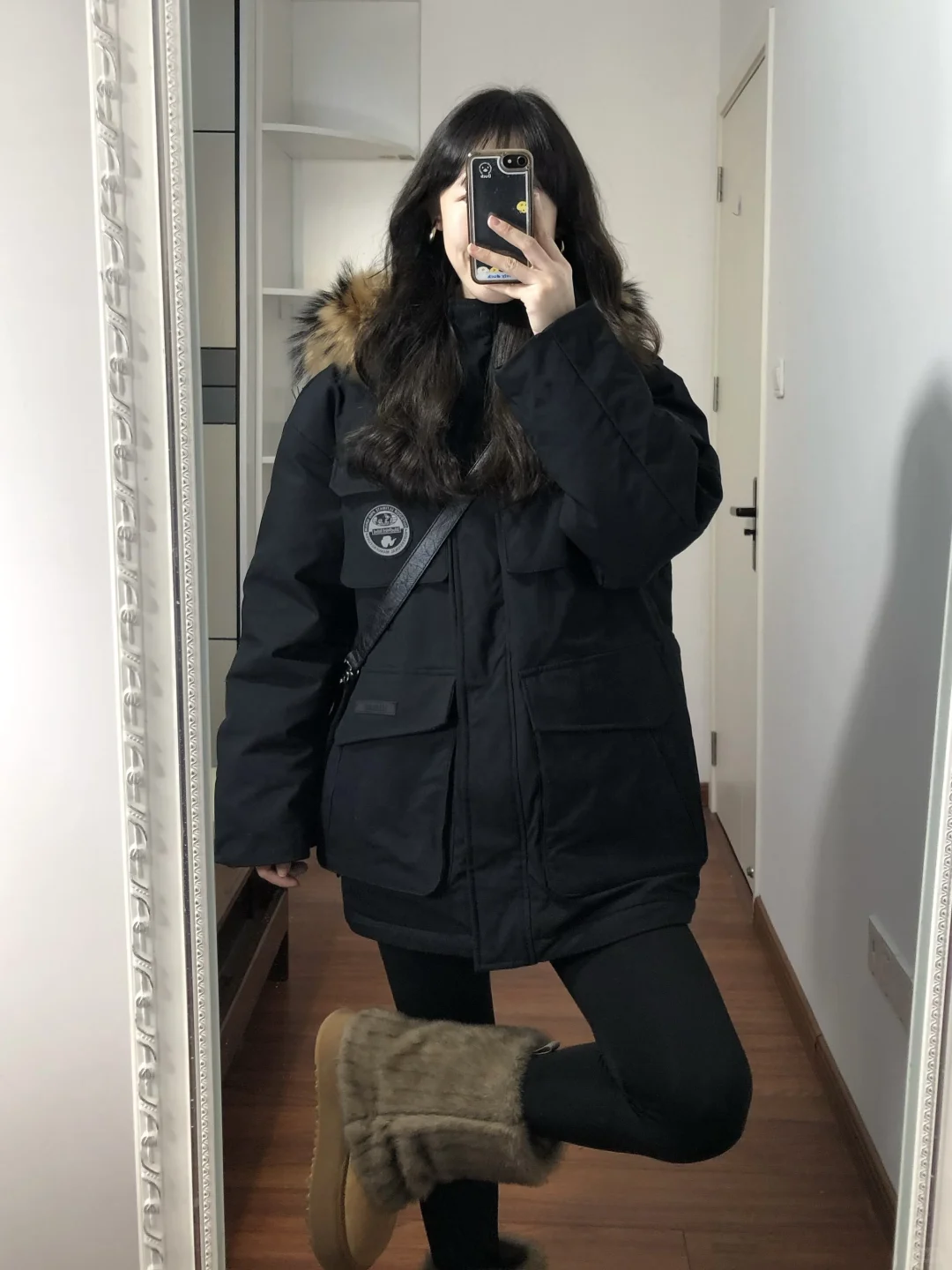 买到了超级喜欢的羽绒服！！