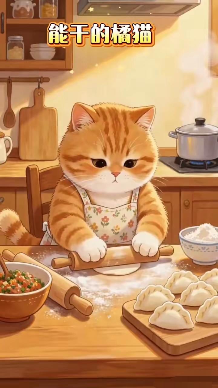 可爱的猫咪