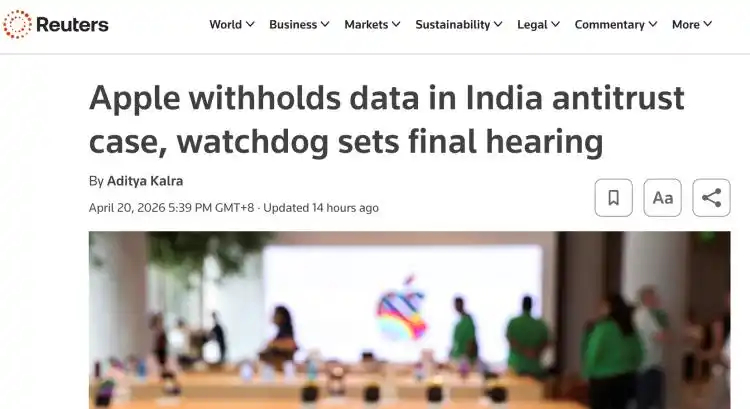 苹果或被印度罚款380亿美元印度赚钱印度花，养肥了再杀，苹果在印度有赚到380亿