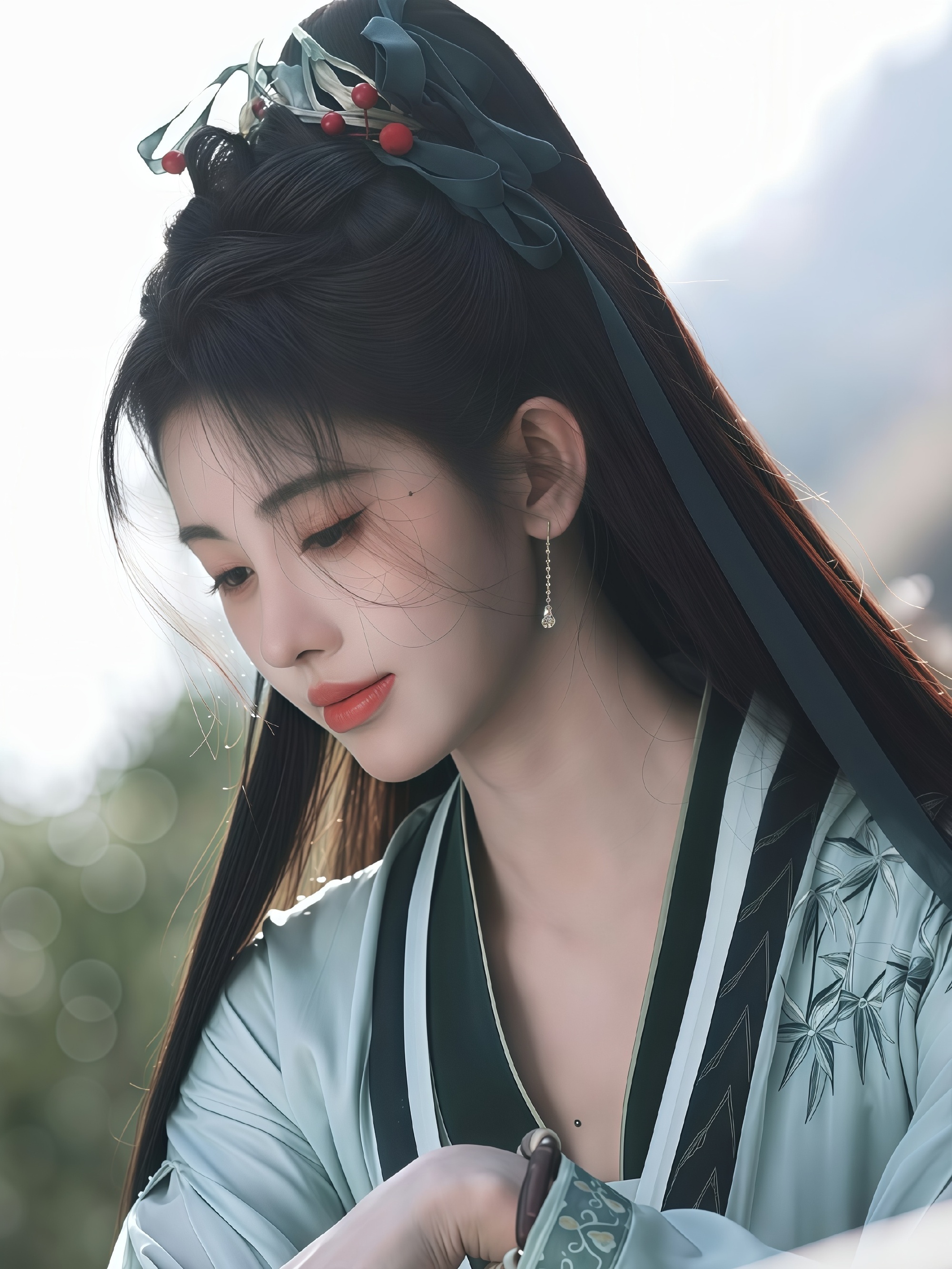 jjy鞠婧祎上官芷 jjy鞠婧祎花间令 希望这个冬天爱与好运与你同在