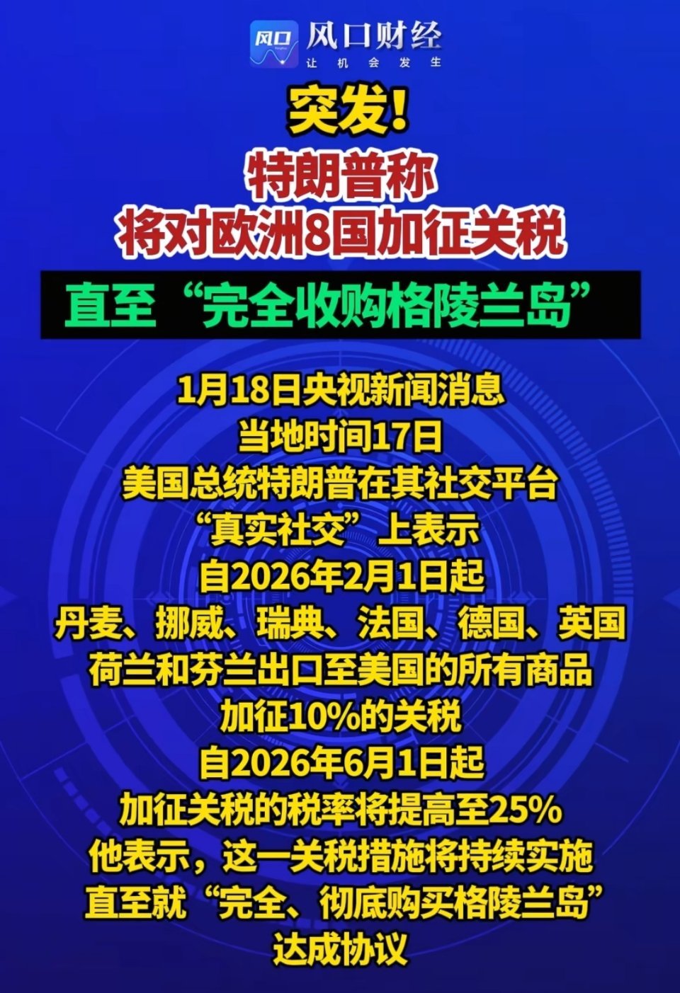 荷兰称欧洲必须同美国划清界限欧洲最严厉的父亲来了。美国要拿欧洲的钱买格陵兰岛。欧
