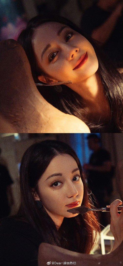 和热巴一起拍戏repo 群演和热巴一起拍《九重天》repo，夸她美、业务能力强、