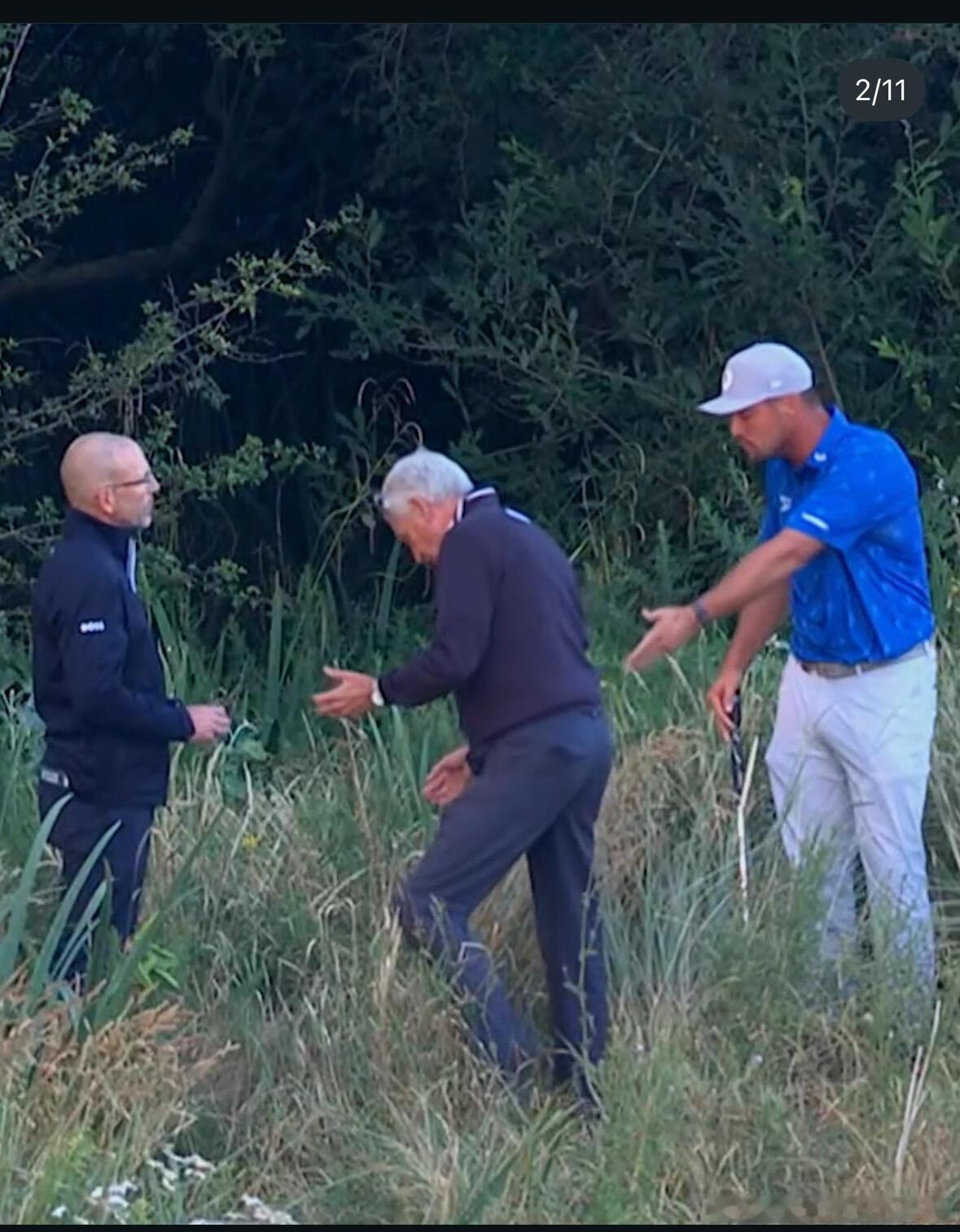 美国球员违规被罚 Bryson DECHAMBEAU真的很可惜，踩了周围的草被罚