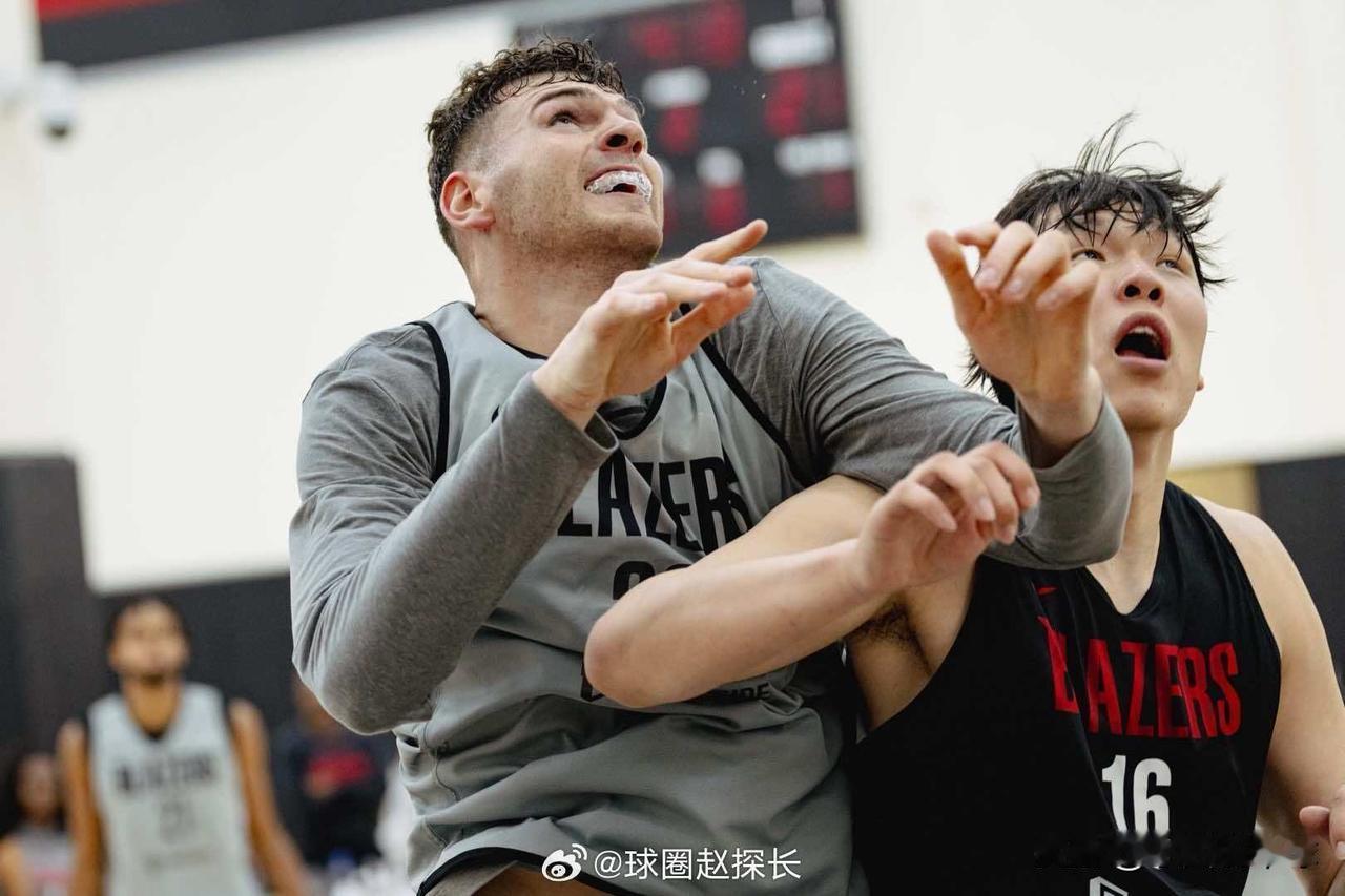 杨瀚森不会再说NBA更文明了吧！克林根给杨瀚森上强度

记得杨瀚森刚刚去美国试训