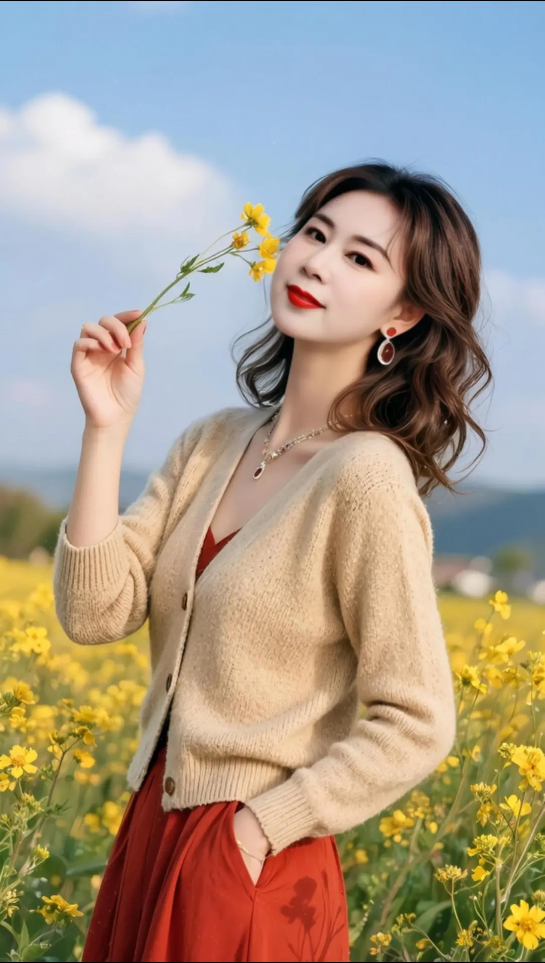 AI田园氛围感 ai创作