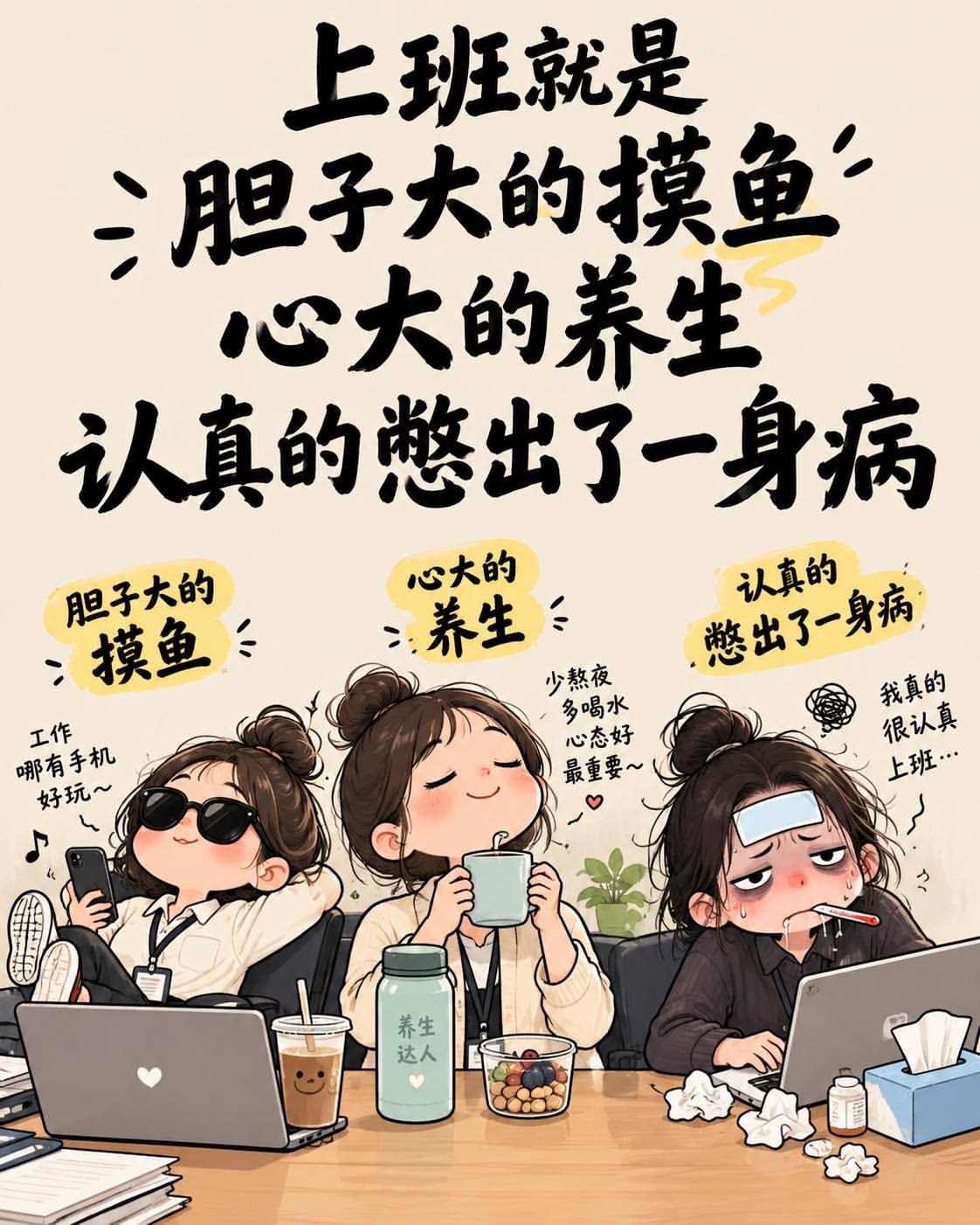 💼上班以后才发现，最怕的不是工作多，而是把自己活成了“只会工作的人”。最近看到