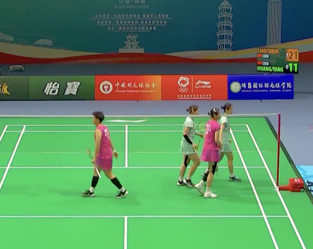 廖立曦/沈诗瑶🇨🇳 21-13、21-11 🇨🇳黄可欣/唐睿芝2026年
