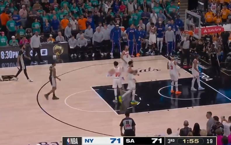 NBA总决赛   71比71，打平了尼克斯vs马刺，NBA总决赛，热点观点