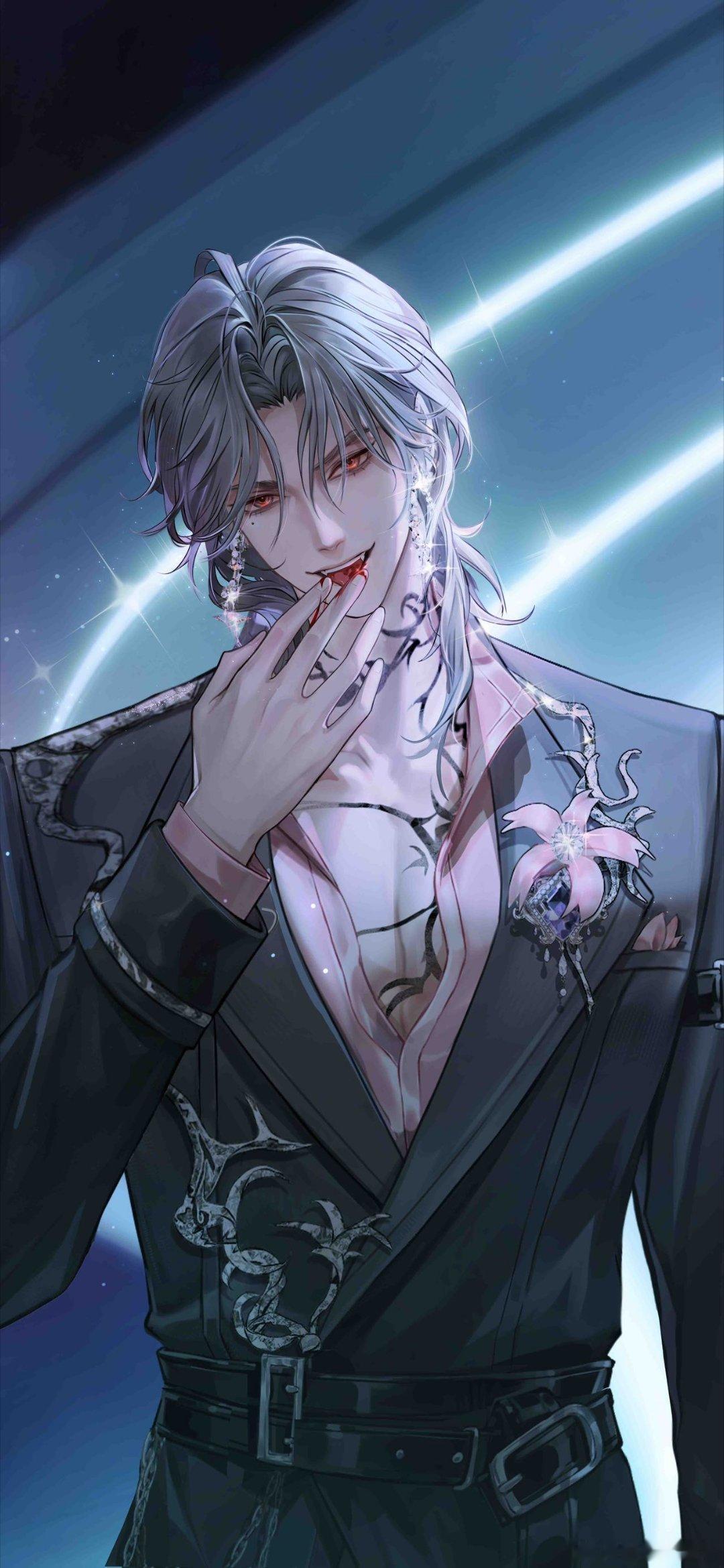 没人能拒绝国漫魅魔吸血鬼 沈佑的舞台魅力+吸血鬼身份，简直是行走的荷尔蒙！被大明