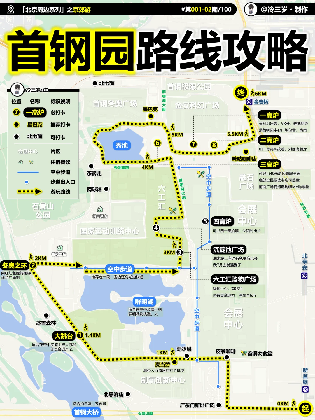 一个首钢园，半座石景山！游玩路线攻略