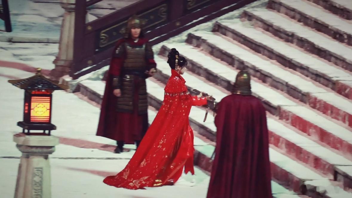 鹤男红衣白雪我的神谁还没看鹤男雪景路透 鹤男《攻玉》红衣白雪我的神，真的是氛围感