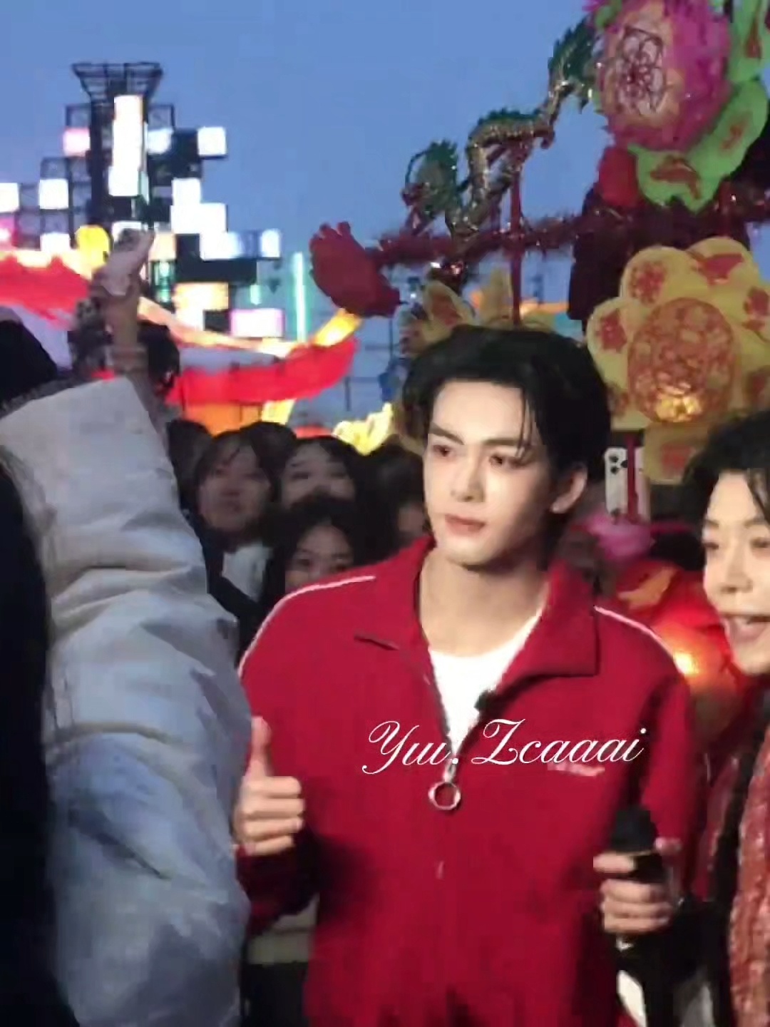 此男帅的很清晰曾舜晞元宵喜乐会路透