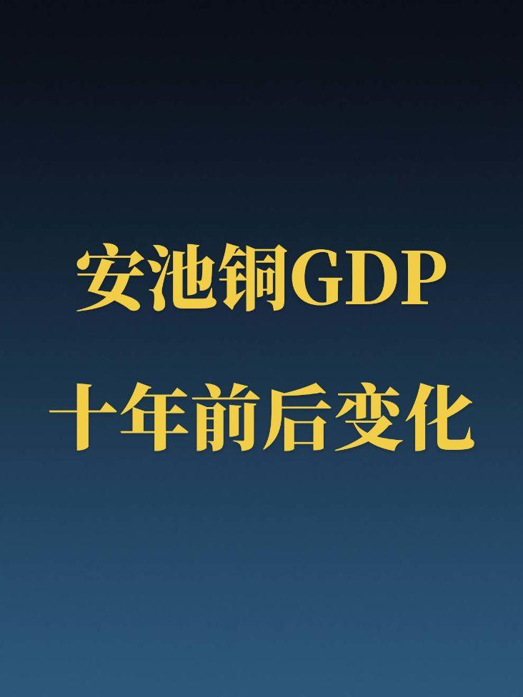 安庆、池州和铜陵近十年GDP变化。安庆作为曾经的长江五虎，如今却已是省内第五！