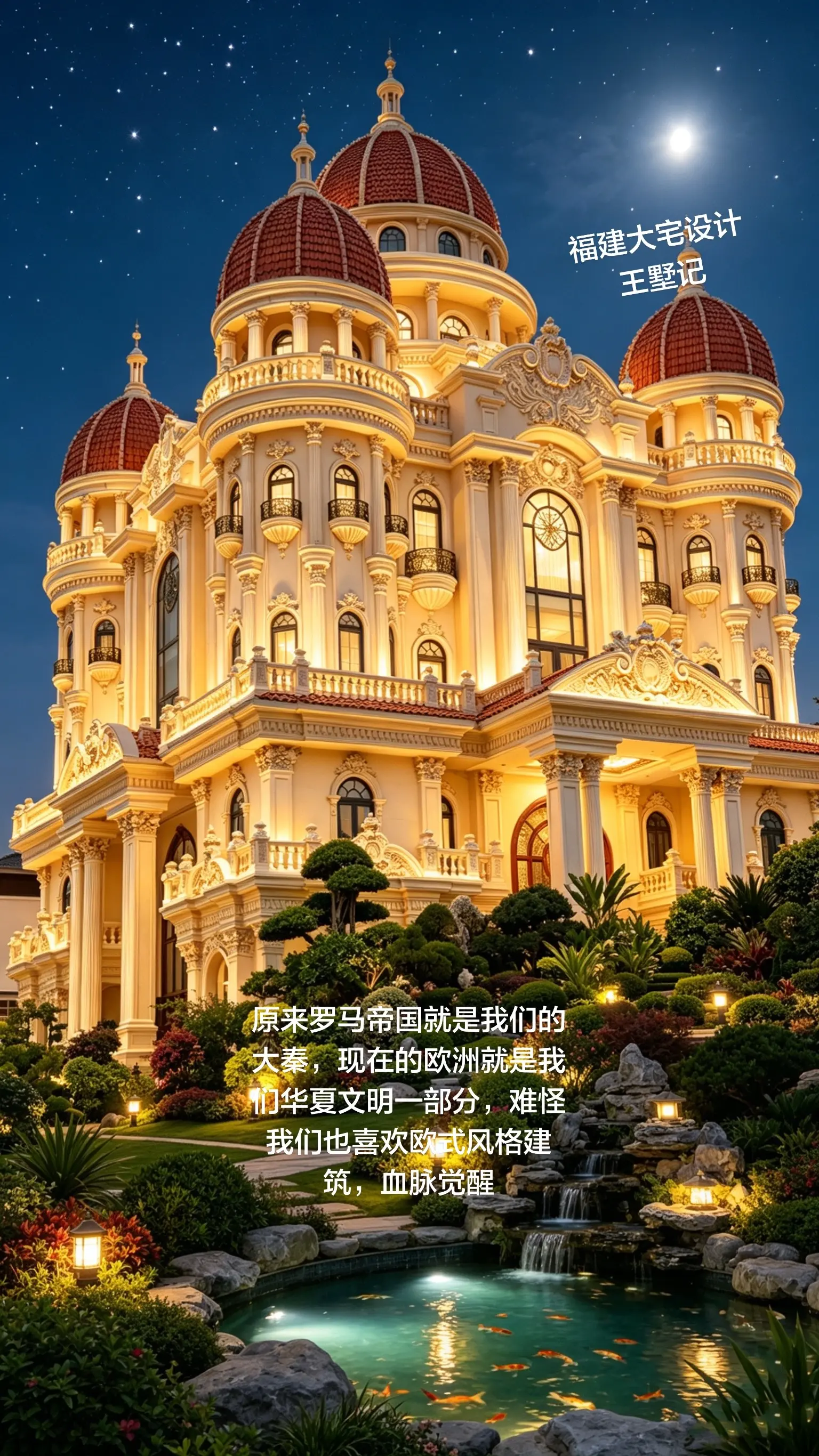 传世大宅。原来罗马帝国就是我们的大秦，现在的欧洲就是我们华夏文明一部分...