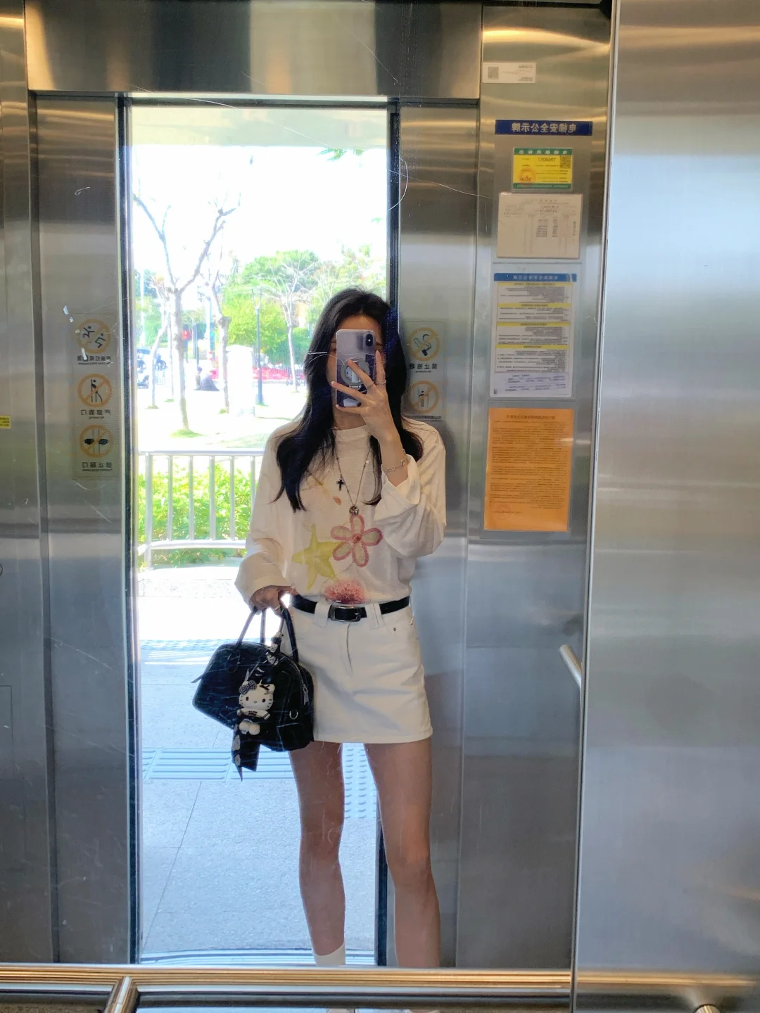 电梯检阅｜复古的春日氛围少年感