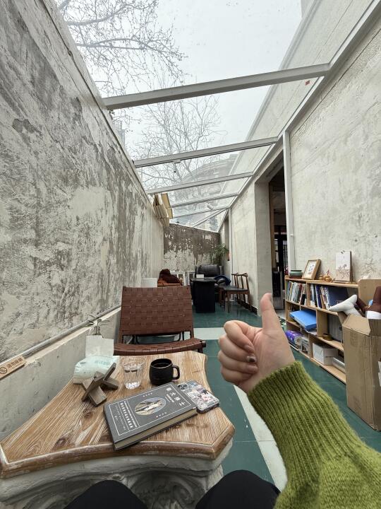 本天津i人好爱这种能坐一天的舒服咖啡店☕！！