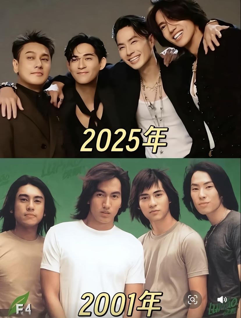 除了周渝民
其它三个人的颜值真的get不到。