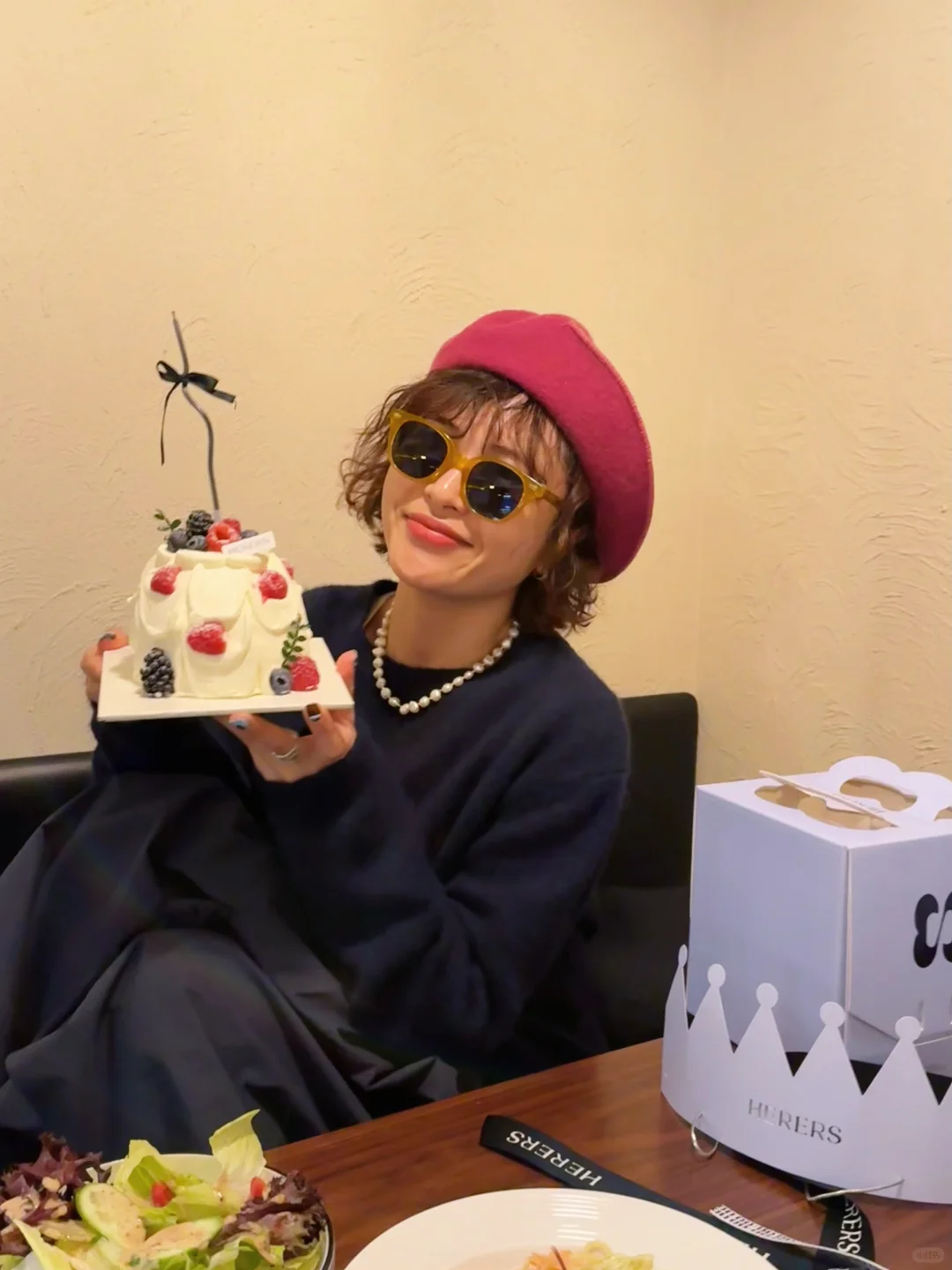 过生日吃上了高颜值小蛋糕🎂