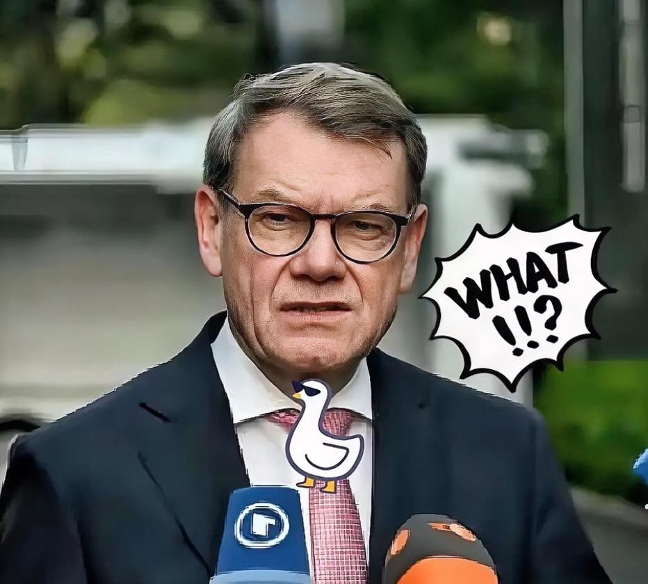 果然不出所料
刚结束中国之行的德国外长瓦德富尔，在广州的行程里撂下一句狠话：欧洲