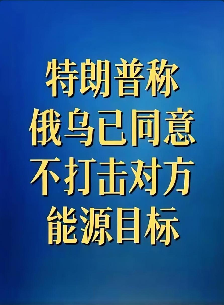 俄乌达成能源目标互不打击共识，冲突降温信号能否真正落地
 
特朗普对外对外释放一