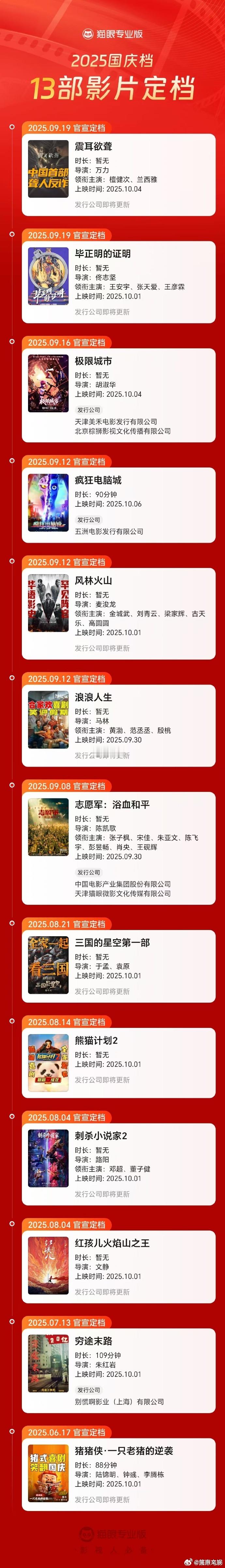 范丞丞檀健次王安宇电影定档国庆范丞丞檀健次王安宇三部电影定档国庆 锁定国庆！范丞
