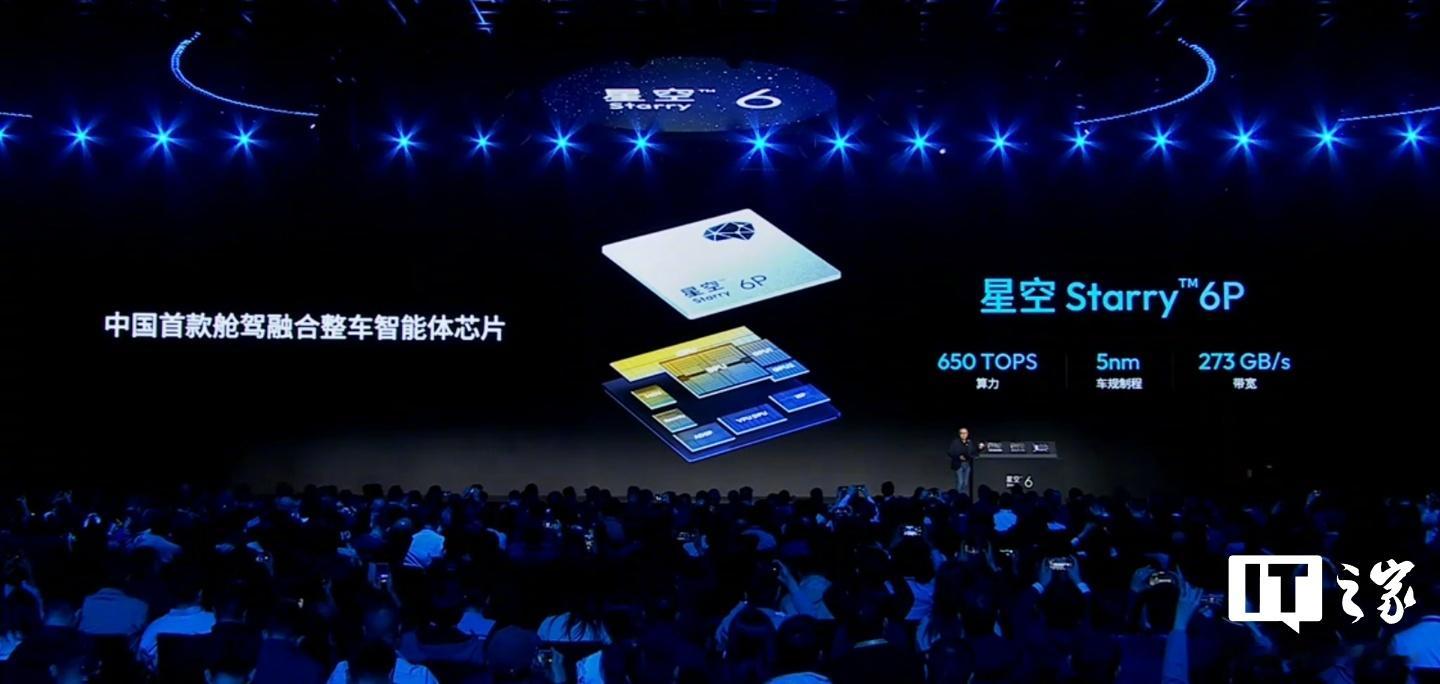 【中国首款舱驾融合整车智能体芯片：地平线星空 Starry 6P 发布，5nm 