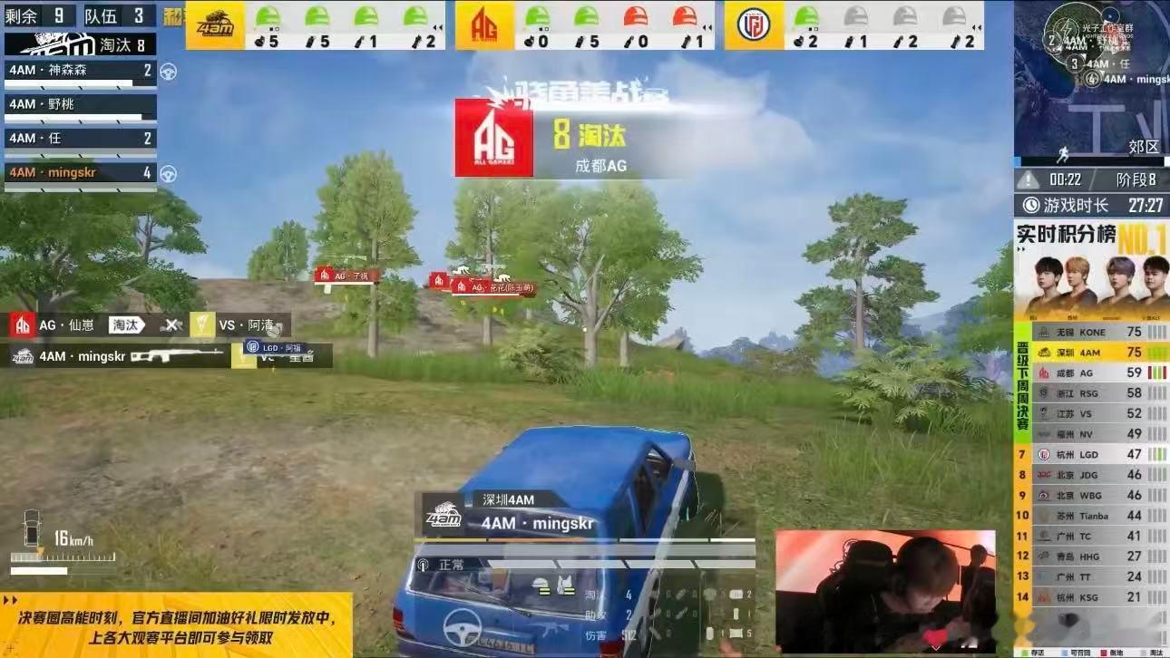 4AM周决开门红4AMmingskr联赛淘汰24004AM强势拿下开门红，min
