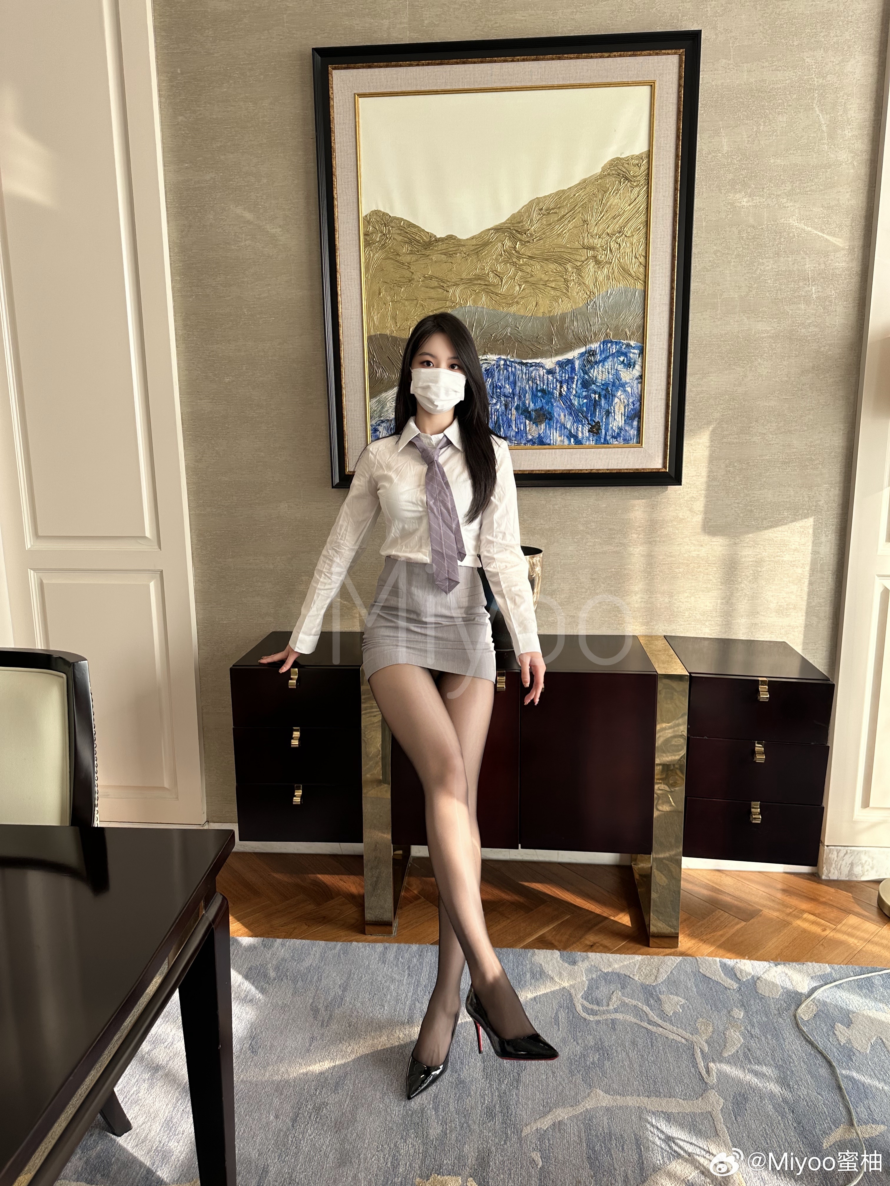 仿佛你只需偷偷看我一眼穿搭每日穿搭今天穿什么miyoo蜜柚