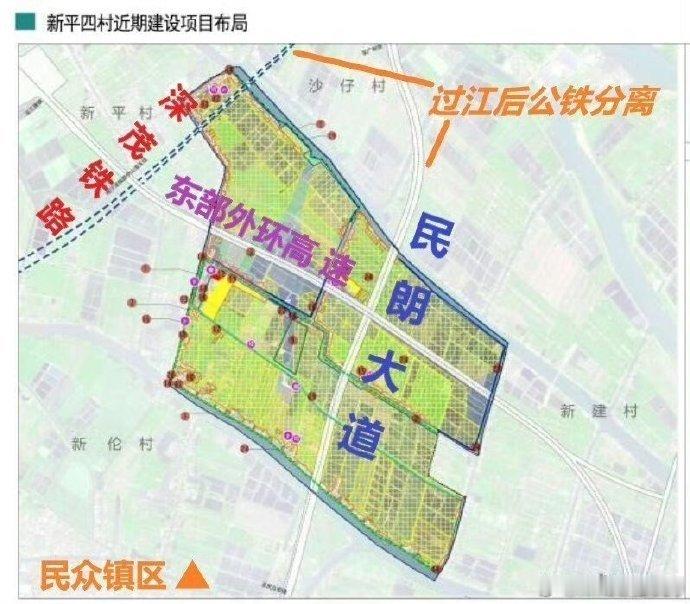 中山商业城建观察录 深江铁路洪奇沥特大桥中山侧公路连接线工程，往北对接南沙枢纽站