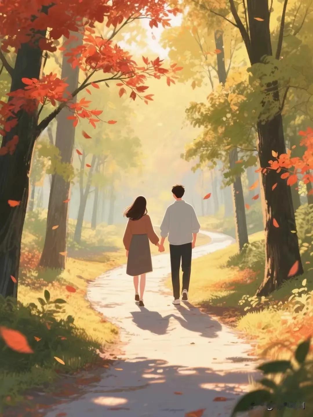 《虞美人·相伴同行》

岁月如歌同路走，
相逢有幸未曾负。
身安常伴满天星，
岁