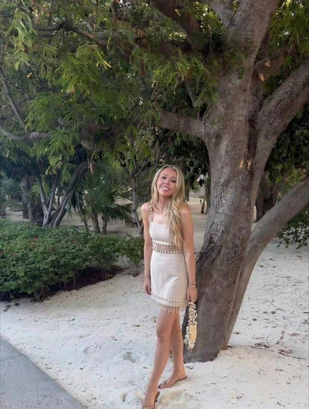 特朗普的小女儿，在印度发的旅游照片 你觉得如何 