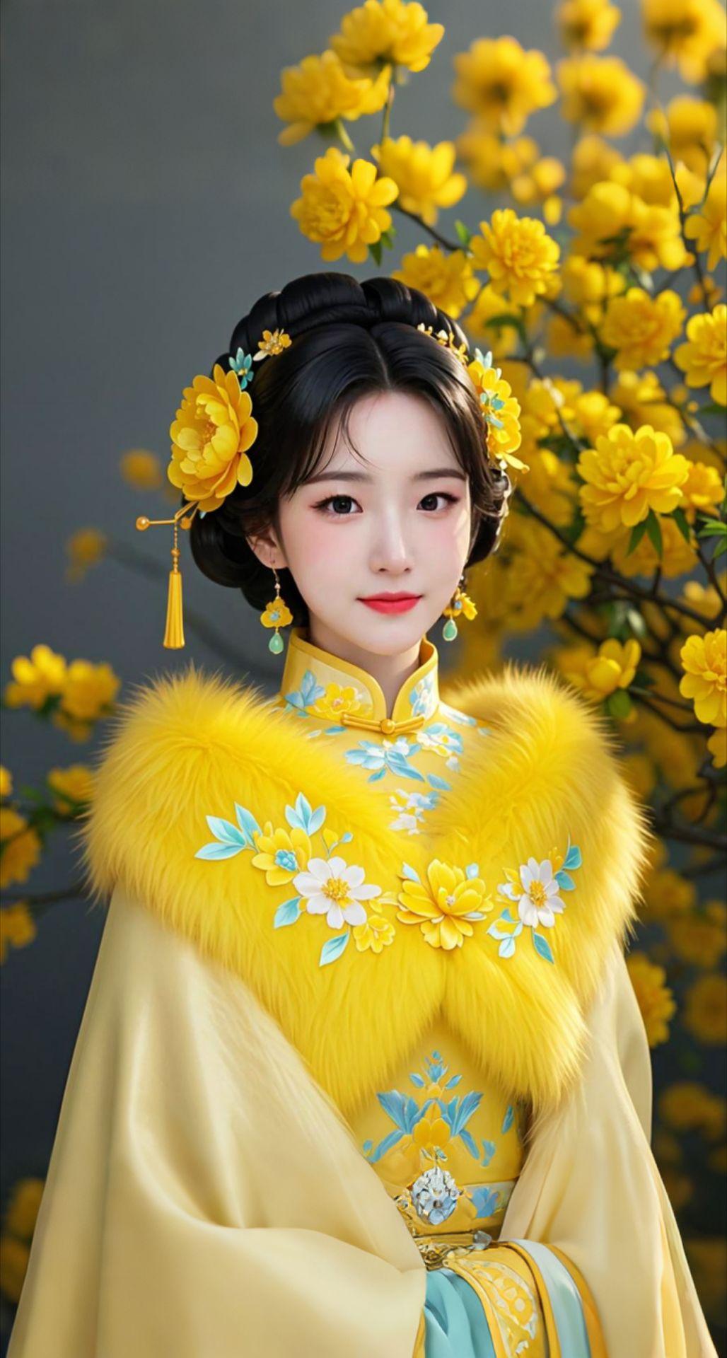 AI扩图 AI云曦耀黄韵