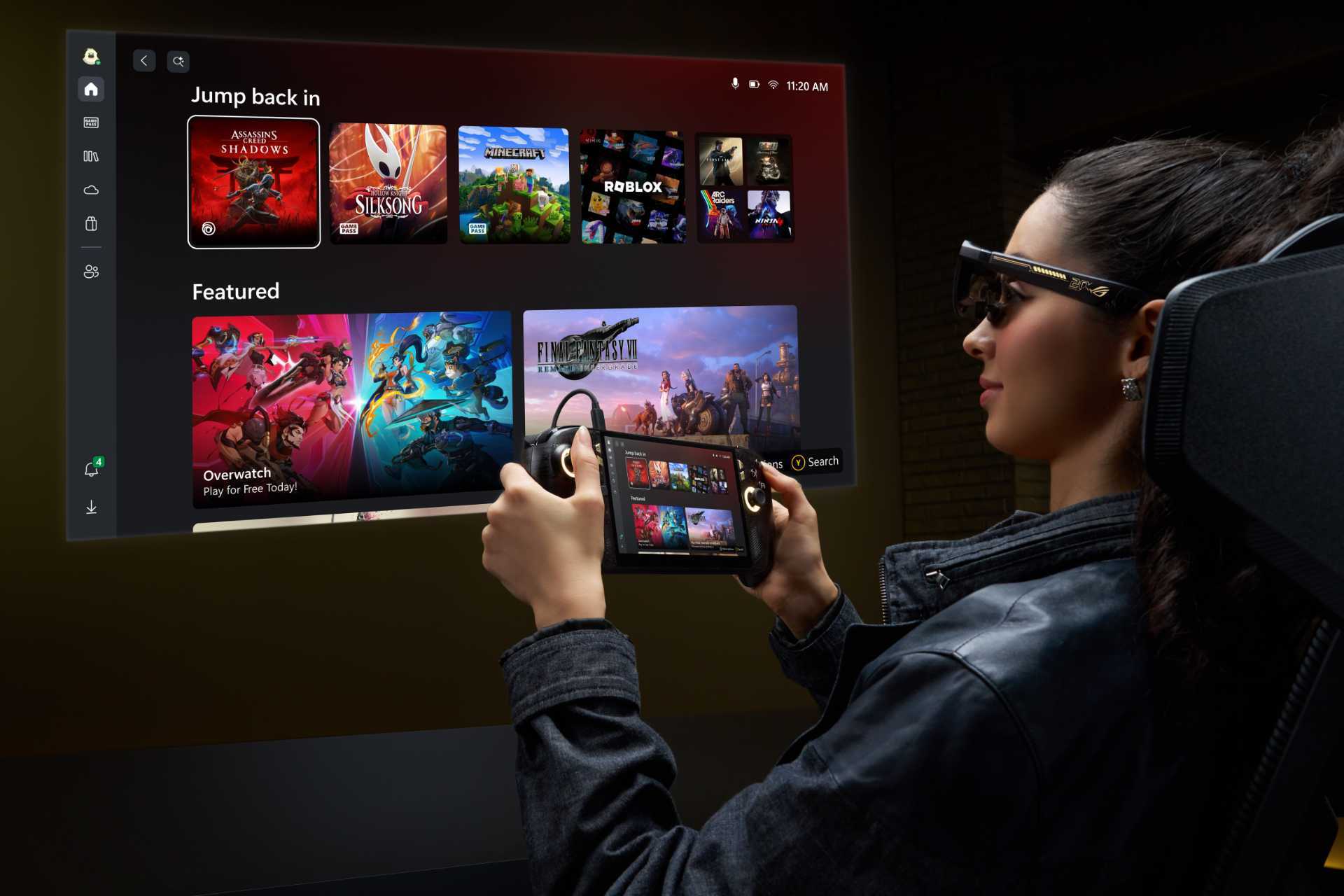 尽掌控超会玩ROG XBOX 掌机 X 20 周年版正式开启预约，想冲限定掌机的