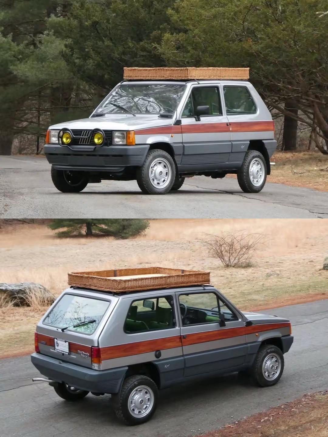 这台1985年菲亚特 Panda 4x4，累计行驶约4.1万英里，约合6.6万公