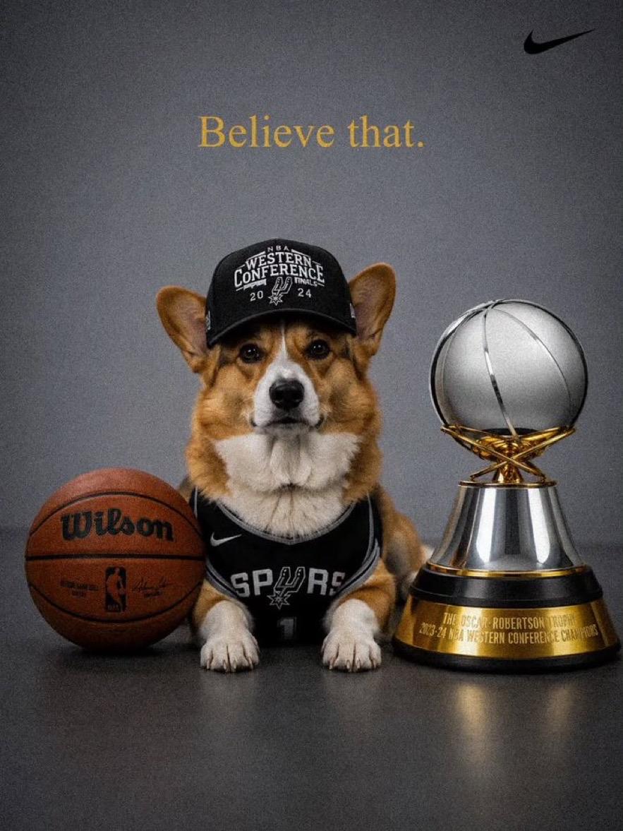 又要抢七？狗狗Air Corgi 分享了她对 2026 年 NBA 总决赛获胜者
